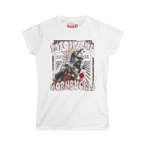 "Michael Hornbuckle" Women's Retro Wrestling Tee